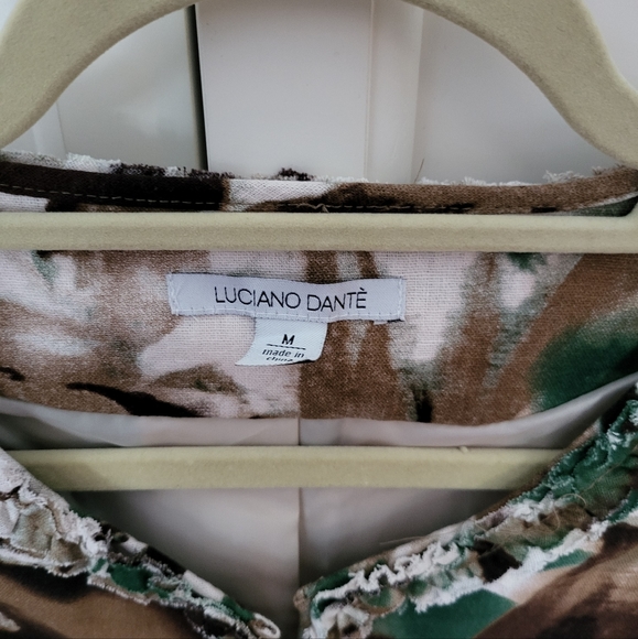 Luciano Dante jungle pattern blazer, size M, NWT - Picture 3 of 8